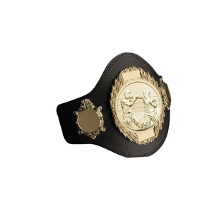 Ceinture de champion de boxe en or, cuir de haute qualité avec détails dorés, souvenir de champion de boxe - Product Image 6