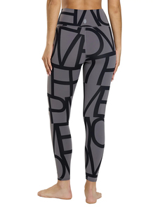 Leggings de yoga à taille haute en tricot uni, pantalon de fitness long, vêtements de sport sans couture pour femmes - Product Image 4
