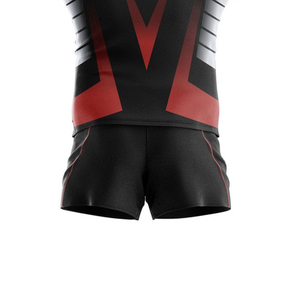 Uniformes Deportivos de Rugby con Cuello Alto y Sublimación Completa, Conjunto de 2 Piezas de Jersey y Pantalones Cortos de Secado Rápido, MOQ Bajo - Product Image 3