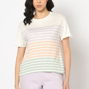 T-shirts courts personnalisés pour femmes, légers et écologiques, respirants, décontractés pour l'été, T-shirts tendance, options OEM - Product Image 1