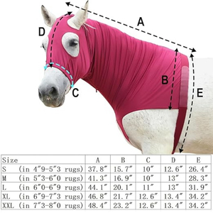 Couvre-oreilles respirant personnalisé en laine peignée pour chevaux, écologique, imperméable, coupe-vent, léger, 100 % polyester, doux et discret - Product Image 3
