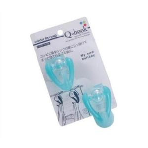 Organizzatore Q-HOOK del gancio del cassetto del lavandino blu 2P per una soluzione di stoccaggio efficiente - Product Image 1