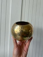 Pot Bunga Logam Rustic Dengan Lapisan Glazur Gaya Vintage Untuk Penggunaan Luar Ruangan di Taman