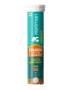 Tabletas Efervescentes Fortificantes con Sabor a Naranja, 20 Cápsulas para la Salud Ósea en Adultos, Contiene Calcio, D3, K2 y Magnesio - Product Image 4