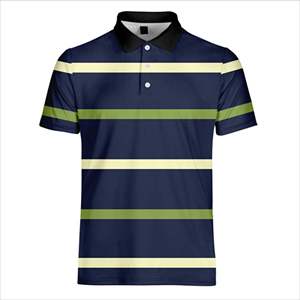 Camisetas de Golf Personalizadas para Hombre, Diseño Estampado en Tela de Rizo de Primera Calidad, Poliéster/Algodón, Manga Corta, para Uso Deportivo y Casual - Product Image 6