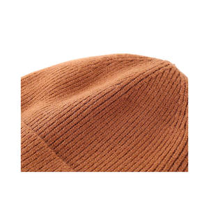 2025 Custom Logo Unisex Adult Winter Beanie Hats High Quality Thick Warm New Color Knitted Common Fabric Feature - Product Image 5