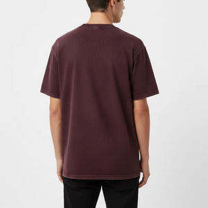 T-shirts pour hommes personnalisés à prix abordable, délavés à l'acide, meilleure qualité, 100% coton, manches courtes, coupe ample vintage pour hommes - Product Image 5