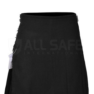 Kilt en mélange de laine de luxe fabriqué à la main édition collectionneurs européens course plissage méticuleux coutures renforcées sangles réglables - Product Image 2