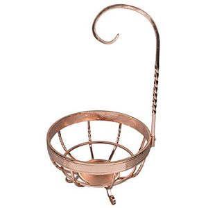 High Quality Rose Gold Luxury Fruit Basket with White Marble Display Stylish Storage Kitchen Tabletop Rack Latest Style - Product Image 5