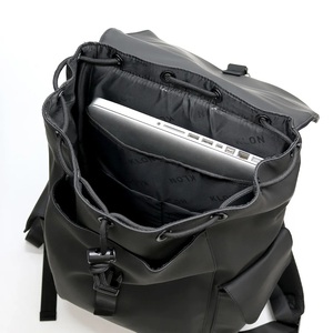 กระเป๋าเป้เคลือบ KLON MATTE COATED RUCK SACK-TRA สีดำ - Product Image 4