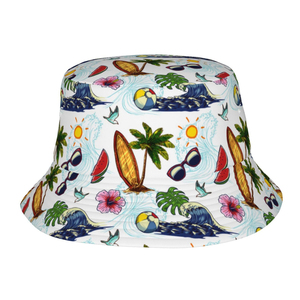Sombrero tipo pescador de uso diario, sostenible, con logotipo personalizado en varios colores, fabricación con bordado, ajuste holgado, para entrenamiento, para todas las estaciones. - Product Image 2
