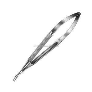 Nouvel ensemble d'instruments chirurgicaux 2026 personnalisés A-1 VERITAS (curvés) de 15 cm, porte-aiguilles micro-Castroviejo pour sutures |   Haute qualité - Product Image 3