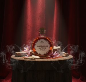 Huile de parfum concentrée à l'attar de safran et de bois de santal naturel pour les marques de parfums de luxe et les marques privées - Product Image 4
