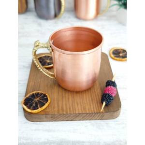 Mug à café en laiton personnalisé de haute qualité, design moderne, écologique, prix direct usine, fabriqué en Inde, 100 % vaisselle domestique écologique - Product Image 3