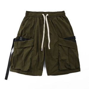 Pantalones Cortos Cargo de Estilo Moderno para Hombre, Pantalones Cortos con Bolsillo, Nailon Personalizado para Hombre, Verano, Adulto, Casual, Tejido, OEM - Product Image 4