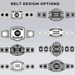 Custom Zinc Alloy & Pu Leather Boxing Judo Wrestling Championship <b>Belts</b> Eco-Friendly Nickel Free Unisex High Waist Custom Made - Product Image 5