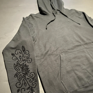 High Quality Custom Luxury Oversized Fit Rhinestone Hoodie for Women High Quality <b>Zip</b>-Up Streetwear Wholesale Price With Low MOQ - Product Image 3