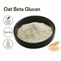 Poudre de Beta-Glucane d'Avoine 70% 90% Hydrosoluble Ingrédient Naturel Extrait d'Avoine en Poudre Beta Glucane pour Aliments et Soins de la Peau