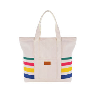 Eco Friendly Reusable Jute Zipper Storage Bag for Travel Kitchen & Wardrobe-Foldable & Portable - Product Image 4