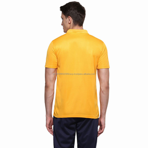 2024 nouveaux hommes Polo T-shirt couleur jaune vêtements d'été pêche Polo chemise grande taille adulte hommes Polyester Polo pour hommes - Product Image 2