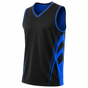 Fabricant en gros de maillots de basketball, exportateur personnalisé, fournisseur de vêtements de sport athlétiques, uniforme d'équipe OEM, réversible, séchage rapide - Product Image 3