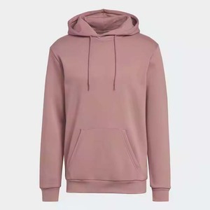 Sudadera con Capucha para Hombre, Color Sólido, Corte Regular, Felpa Francesa, Algodón, Estilo Casual, Otoñal - Product Image 3
