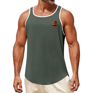 Camiseta sin Mangas Premium para Hombre, Inspirada en las Tendencias, Ligera, Transpirable, de Secado Rápido, Diseñada para Gimnasio, Entrenamiento, Actividades al Aire Libre y Uso Casual - Product Image 1