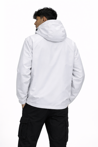 Combinaison de pluie unisexe pour moto avec doublure en tissu Oxford et bande réfléchissante conçue pour la visibilité du motard, vestes pour hommes - Product Image 2