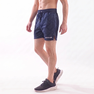 custom <b>mens</b> charcoal grey <b>running</b> shorts subtle textured print athletic sports shorts side seam pocket drawstring gym wear <b>pant</b> - Product Image 4