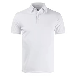 Camiseta Casual para Hombre, Antiarrugas, 100% Poliéster, Tejido Piqué Estampado, Transpirable, Manga Corta, Estilo Verano, con Bolsillo, 180g - Product Image 3