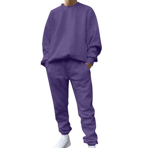 Ensemble de survêtement empilé de nouvelle conception pour hommes et femmes, avec bandes réfléchissantes personnalisées, vente en gros - Product Image 5