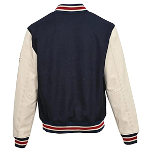 <b>Mens</b> Varsity Jacket Customizable Logos Patchwork Cartoon Hooded Winter Premium Cotton Blend Design for Sports Teams University - Product Image 1