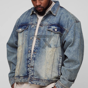 Wholesale Custom Denim <b>Jacket</b> <b>White</b> Casual Vintage Streetwear Button Formal for <b>Men</b> Pakistan - Product Image 1