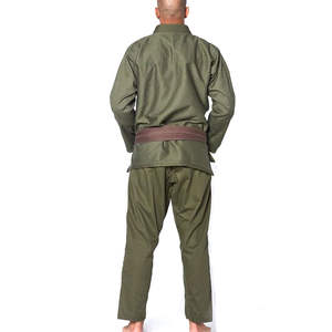 Uniforme de BJJ en coton de haute qualité, manches longues, couleur personnalisée, Gi d'entraînement pour adultes à prix abordable - Product Image 3