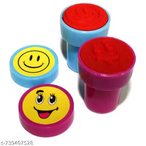 Paquete de sellos de emoticonos coloridos (20 piezas) – Perfecto para recompensas en el aula, álbumes de recortes y regalos, manualidades creativas y herramientas para el aula - Product Image 5