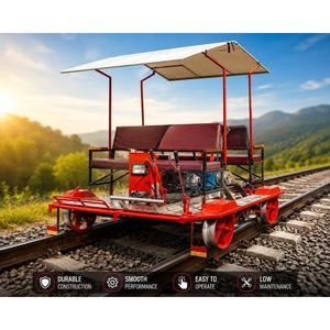 Carro de Transporte Industrial de Alta Resistencia con Motor, Calidad de Exportación, en Oferta, para Proyectos Ferroviarios, Sitios de Construcción y Almacenes - Product Image 1