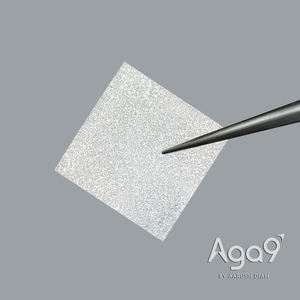 Placa de diamante cuadrada policristalina Aga9 de 10 mm x 10 mm sin pulir, 0,3 mm de espesor - Product Image 3