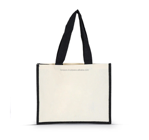 Sac fourre-tout en toile de coton 100% écologique, personnalisé, réutilisable, résistant, pour le shopping, les voyages et l'usage quotidien - Product Image 2