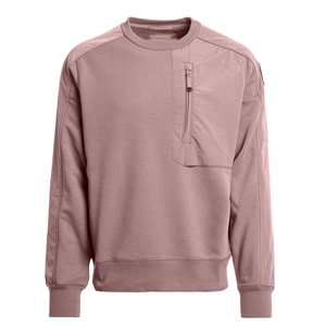 เสื้อสเวตเชิ้ตคอกลมผู้ชาย สีพื้น ผ้าถัก ระบายอากาศได้ดี ทรงปกติ ใส่สบายๆ ในฤดูใบไม้ร่วง - Product Image 1