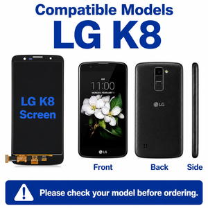 Schermo LCD TFT di Alta Qualità con Touch Screen e Digitalizzatore, Ricambio per Riparazione Cellulari <span class=keywords><strong>LG</strong></span> <span class=keywords><strong>K8</strong></span> - Product Image 3