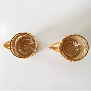 Rattan Blank Tumblers Wicker Mug Cover Eco Friendly Hand-<b>braided</b> Glass Holder <b>Accessories</b> Private Brand Accept - Product Image 2