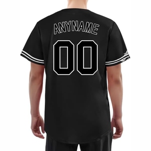 Maillot de baseball entièrement imprimé, personnalisé par sublimation, avec une construction légère et confortable - Product Image 2