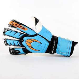 Gants de gardien de but de qualité supérieure, respirants, avec logo personnalisé, protection des doigts en latex allemand 4 mm, vente en gros. - Product Image 1