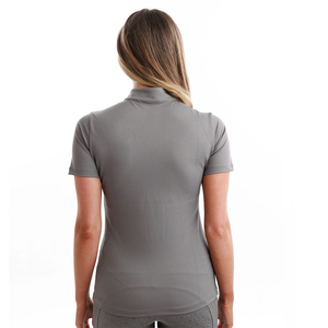 Men's Horse Riding <b>Base</b> <b>Layer</b> Wholesale Equestrian Competition Shirt Equine Competition Shirts <b>Short</b> <b>Sleeve</b> Women Clothing - Product Image 2