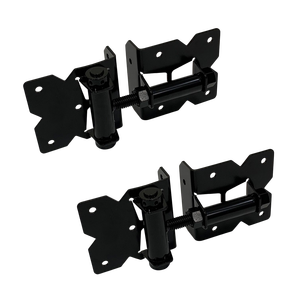 บานพับประตูสแตนเลสปิดเองสีดำสำหรับประตูและหน้าต่าง - Product Image 1