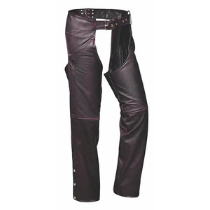 Chaps en cuir fabriqués par OEM à prix raisonnable, concevez vos propres chaps d'équitation en cuir pour hommes, à la mode - Product Image 1