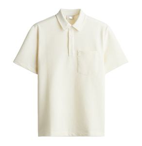 ODM OEM Hombres Marca personalizada Transpirable 100% Algodón Waffle Knit Media manga Golf Camisetas Pantalla Regular Fit Disponible Oferta - Product Image 1