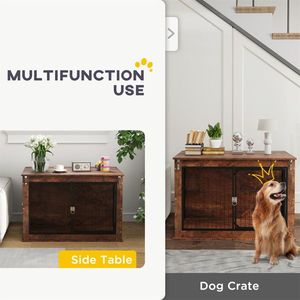 Cuccia per Cani XXL da Interno/Esterno, Impermeabile, in Metallo con Vetro, per Razze Piccole, Confezionata in Scatola - Product Image 4