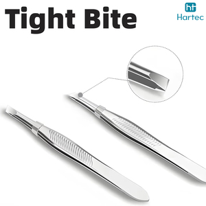 Pinzas para Cejas al Por Mayor, Suministro Directo de Fábrica, Pinzas Inclinadas de Acero Inoxidable de la Más Alta Calidad para Salón de Belleza - Product Image 6