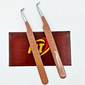 Pince à épiler professionnelle en acier inoxydable haute précision, antistatique, durable, à pointe lisse, pour extensions de cils et manucure, respectueuse de l'environnement - Product Image 4